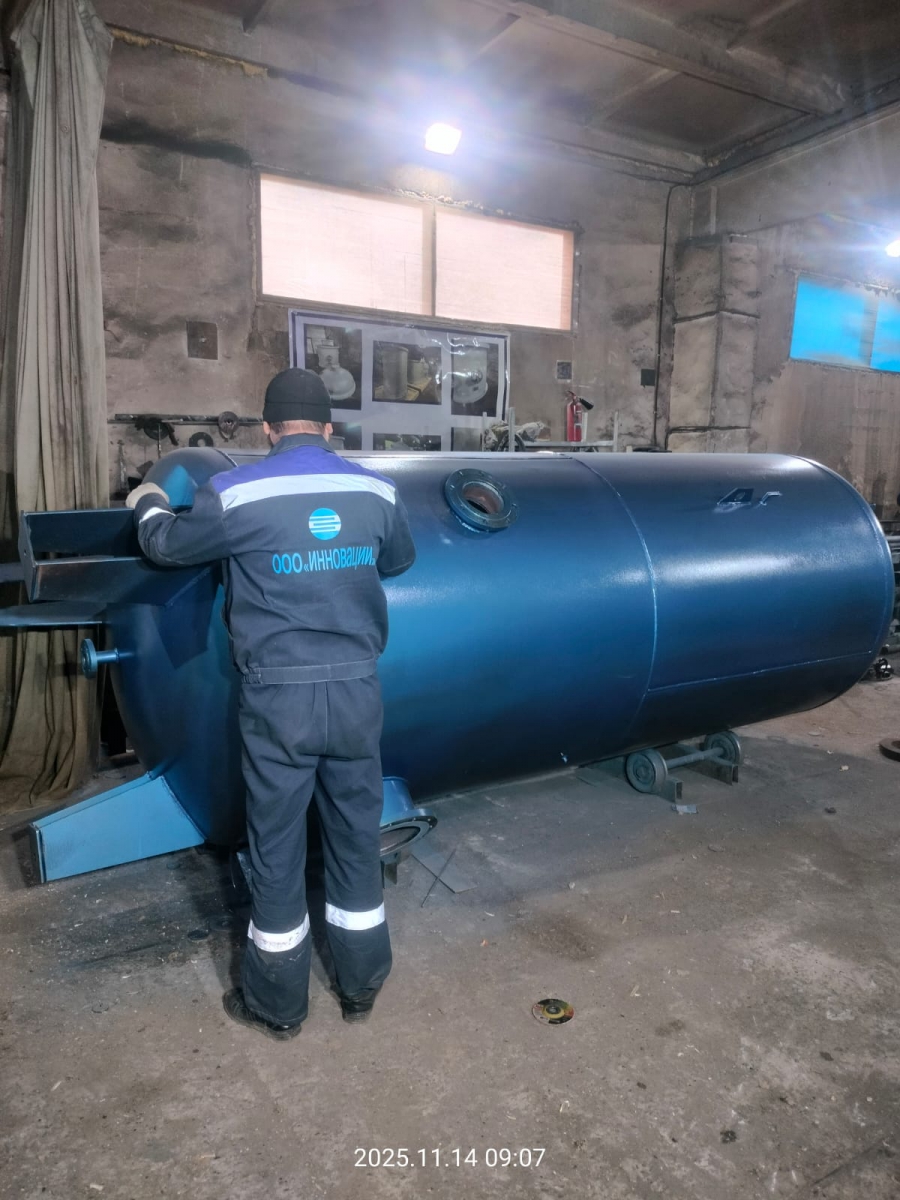 Изготовлен Воздухосборник 5м3 для партнёров из Республики Казахстан
