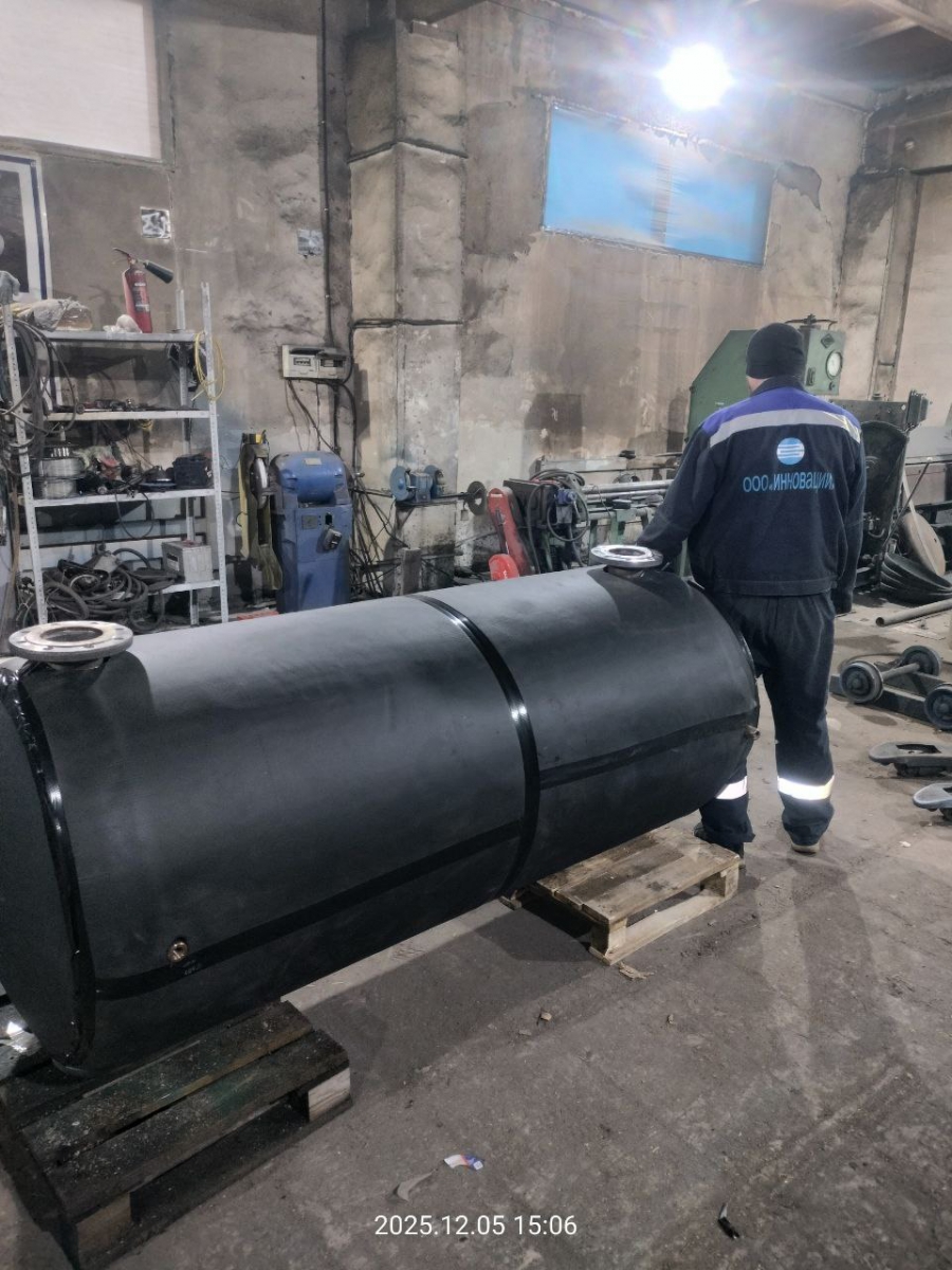 Емкость в изоляции отгружена раньше срока