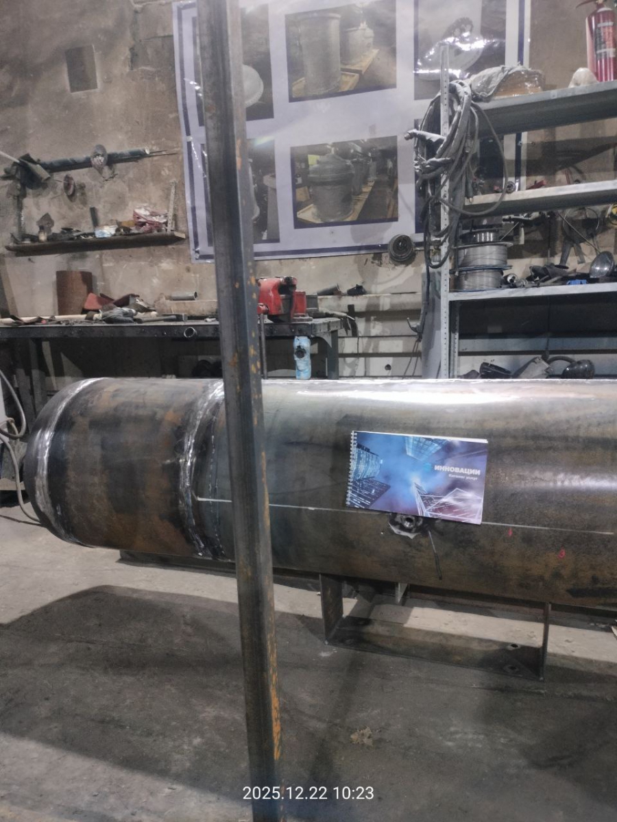 Подготовка ресиверов к покраске и отгрузке