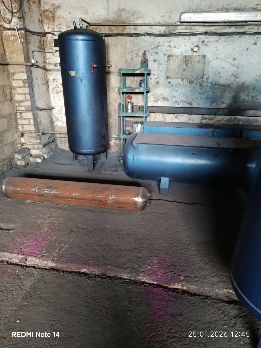 В работе сосуды под давление