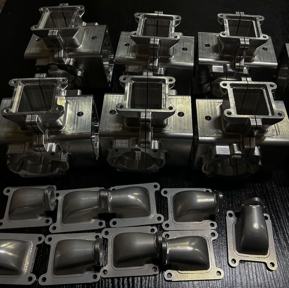 Готова часть заказа по изготовлению деталей